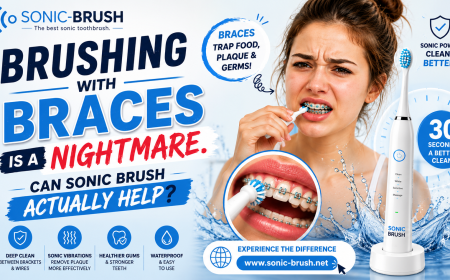 Brushing With Braces Is a Nightmare. Can Sonic Brush Actually Help?