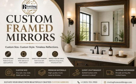 Custom Framed Mirrors: Design, Benefits and buying guide