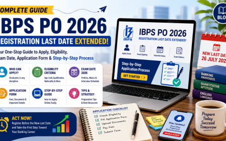 IBPS PO 2026 Online Form: Last Date Extended, Eligibility, Documents Required & Exam Timeline
