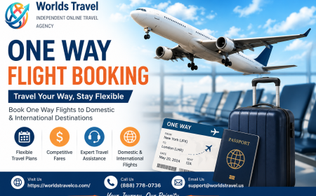One Way Flight Booking: The Smart Choice for Flexible Travel