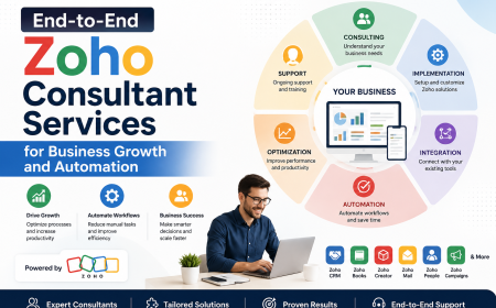 End-to-End Zoho Consultant Services for Business Growth and Automation