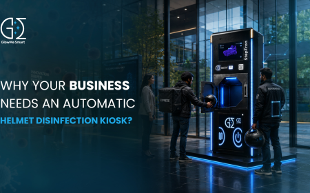Why Your Business Needs an Automatic Helmet Disinfection Kiosk