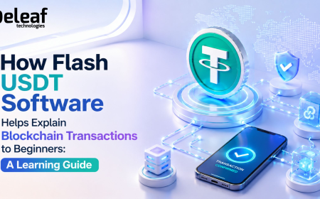 How Flash USDT Software Helps Explain Blockchain Transactions to Beginners: A Learning Guide