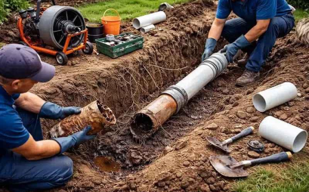 Sewer Line Replacement: Timeline, Yard Impact & Permits
