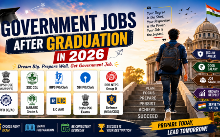 Government Job Opportunities After Graduation in 2026: Exams You Should Know