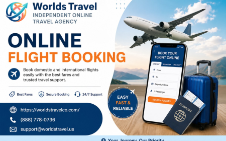 Online Flight Booking: A Complete Guide to Fast, Secure, and Affordable Air Travel