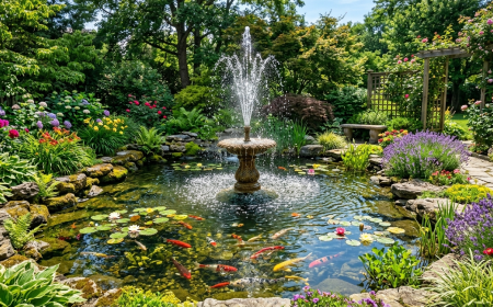 Benefits of Installing a Fountain in Your Garden Pond