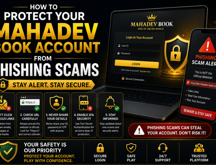 How to Protect Your Mahadev Book Account from Phishing Scams