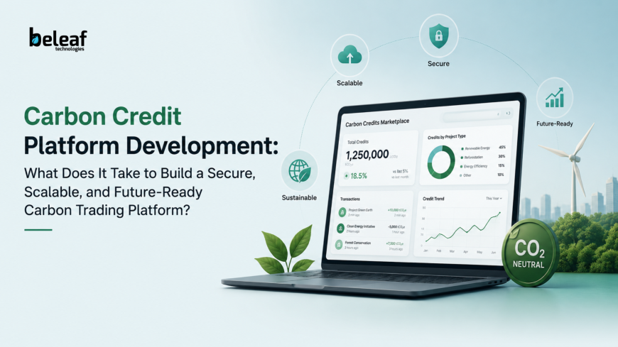 Carbon Credit Platform Development: What Does It Take to Build a Secure, Scalable, and Future-Ready Carbon Trading Platform?