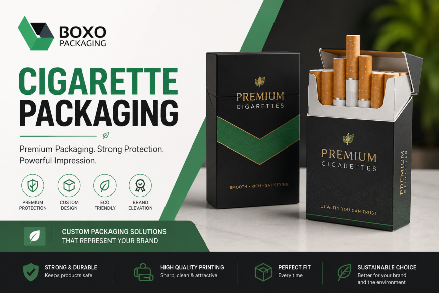 Cigarette Packaging: Premium Solutions for Strong Branding and Product Protection