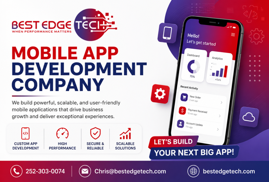 Top Mobile App Development Company - Best Edge Tech