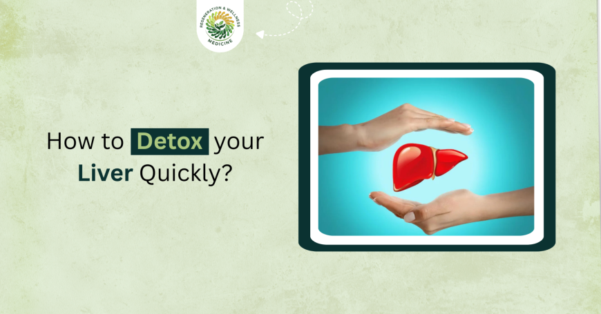 How to Detox Your Liver Quickly? A Natural Guide to Better Liver Health