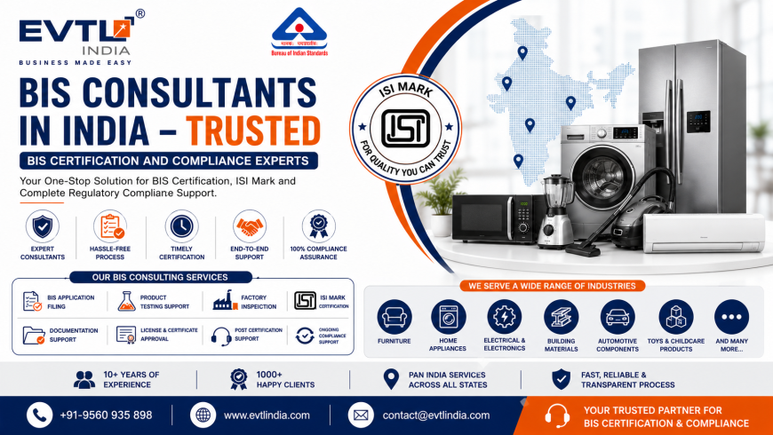Best BIS Consultant in India for ISI, CRS, FMCS and BIS Compliance Services