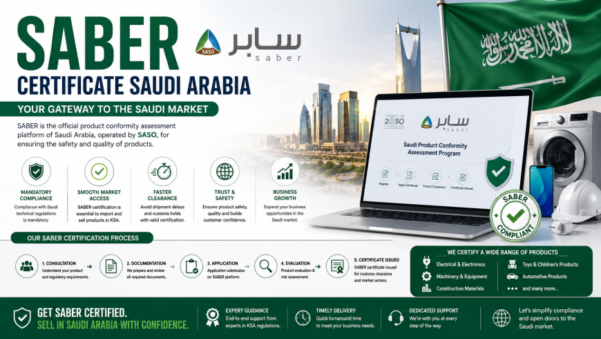Saudi Saber Certificate: Your Gateway to KSA’s Market