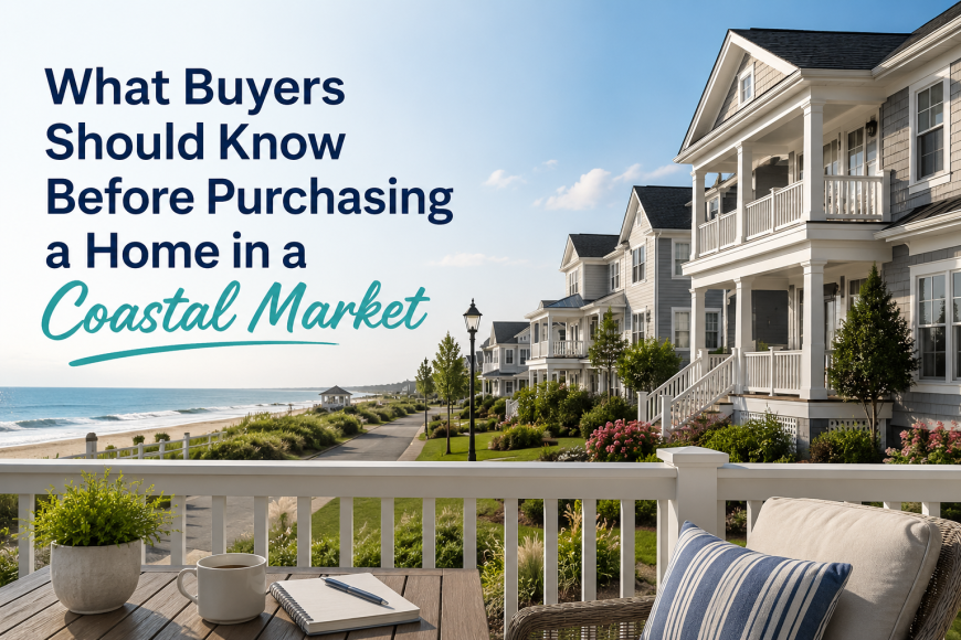 What Buyers Should Know Before Purchasing a Home in a Coastal Market