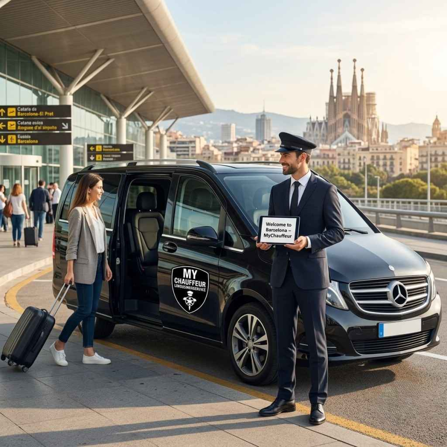 Book Your Airport Transfers Barcelona with MyChauffeur