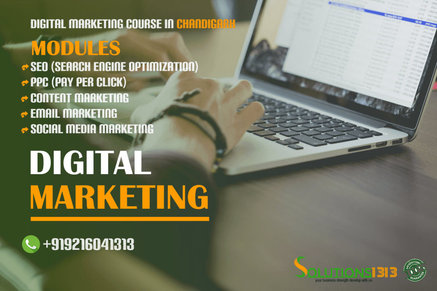 Digital Marketing Course in Chandigarh – Build a Career That Grows With You