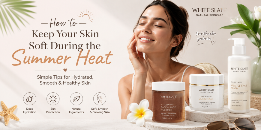 How to Keep Your Skin Soft During the Summer Heat