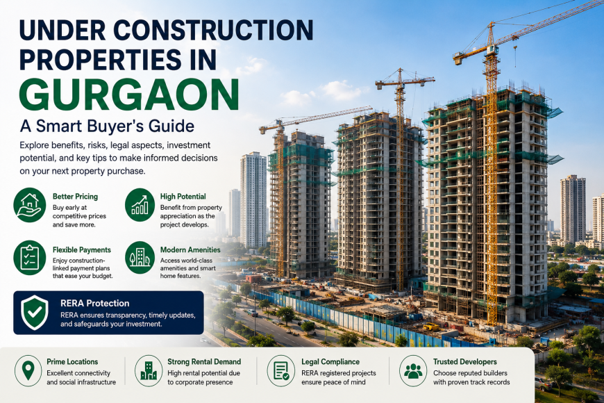 Under Construction Properties in Gurgaon: A Smart Buyer's Guide