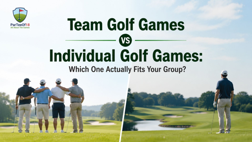 Team Golf Games vs Individual Golf Games: Which One Actually Fits Your Group?