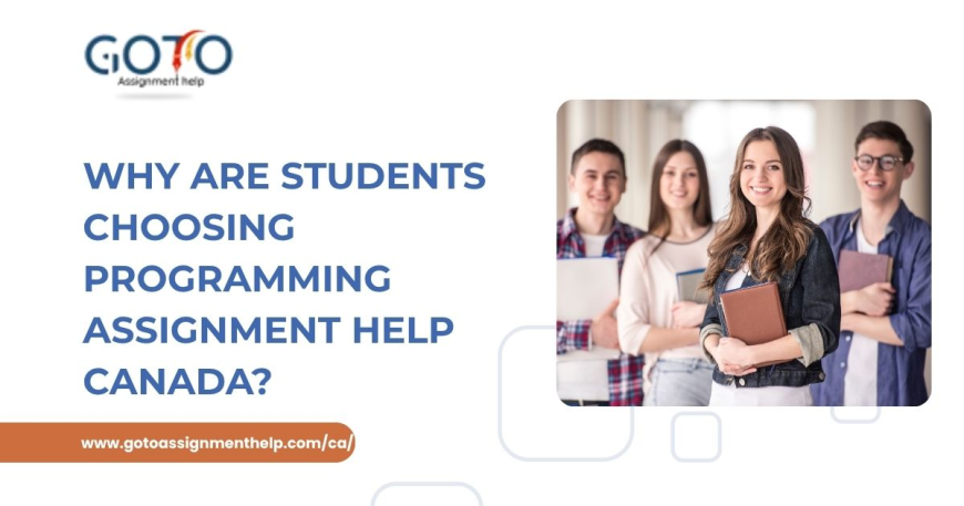 Why Are Students Choosing Programming Assignment Help Canada?