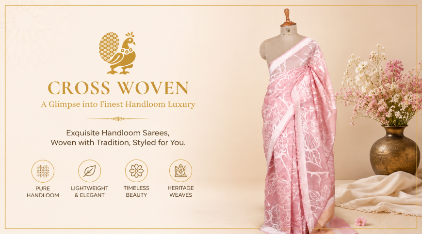 Banarasi Tussar Silk Saree: Traditional Weaving Meets Luxury