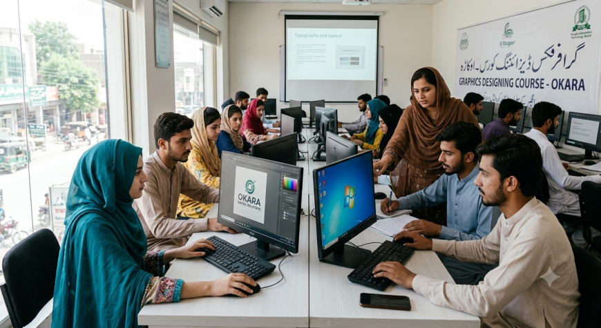 Graphics Designing Course in Okara