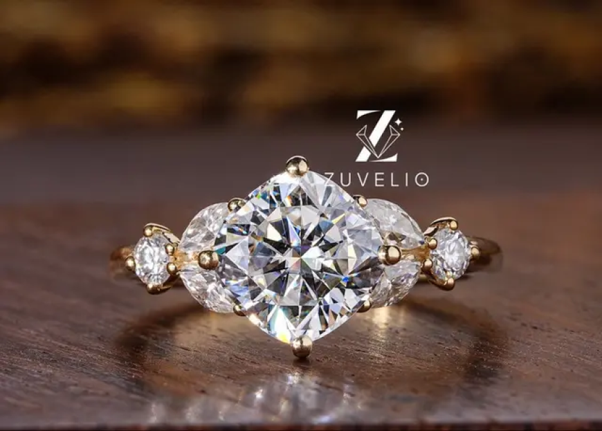 How to Choose the Perfect Cut, Color, and Setting When You Buy Moissanite Engagement Rings