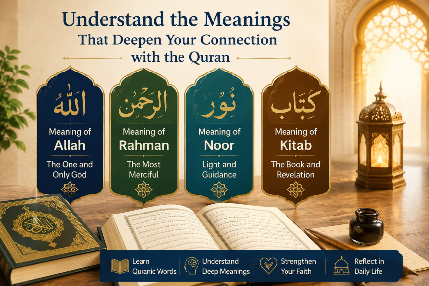 Meaning of Allah, Rahman, Noor and Kitab