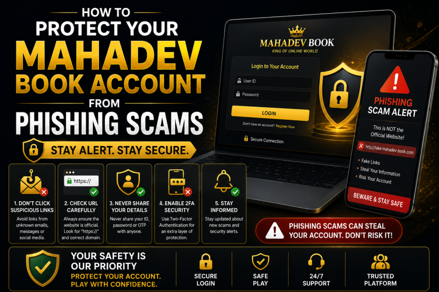 How to Protect Your Mahadev Book Account from Phishing Scams