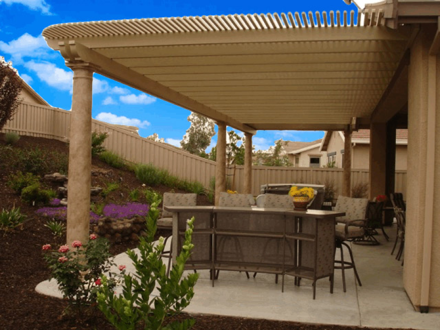 Outdoor Furniture Lasts Longer Under Solid Patio Covers Built by Expert Patio Cover Manufacturers