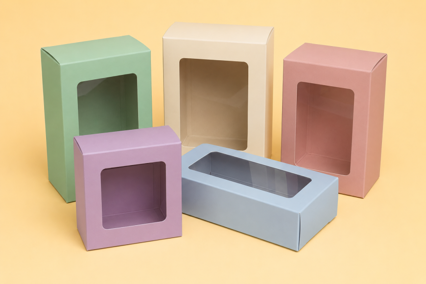 Custom Window Boxes That Protect Products While Showcasing Them
