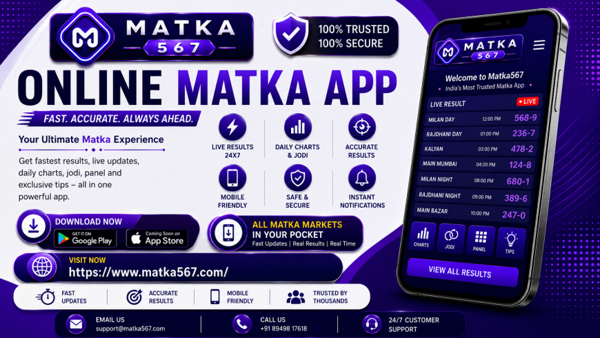 Matka 567: Complete Guide to Matka567 App, Login Process, and Daily Result Updates