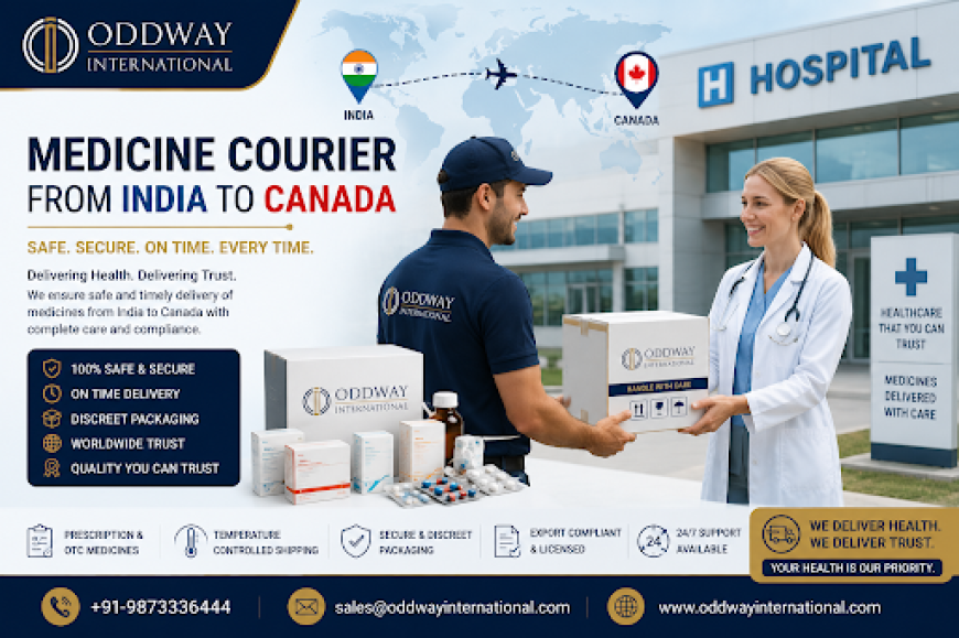 A Comprehensive Guide for Safe Pharmaceutical Shipment from India to Canada