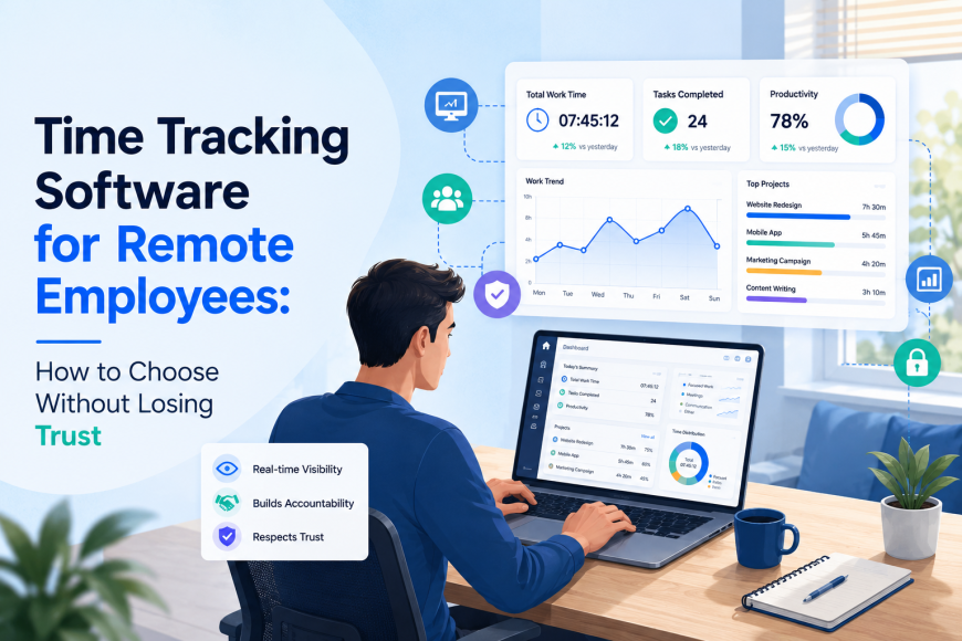 Time Tracking Software for Remote Employees: How to Choose Without Losing Trust