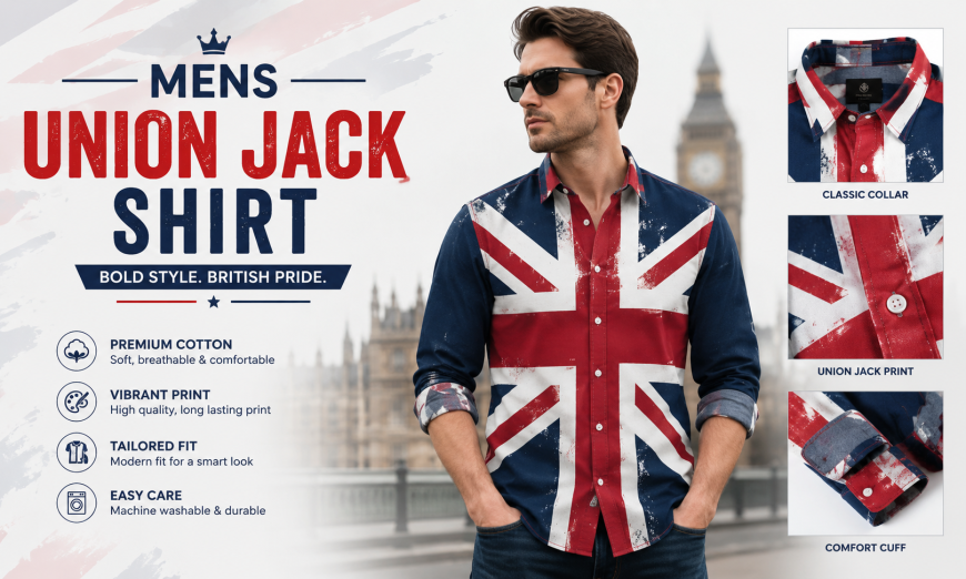 Why Union Jack Shirts Are the Ultimate Choice for British Fashion Lovers