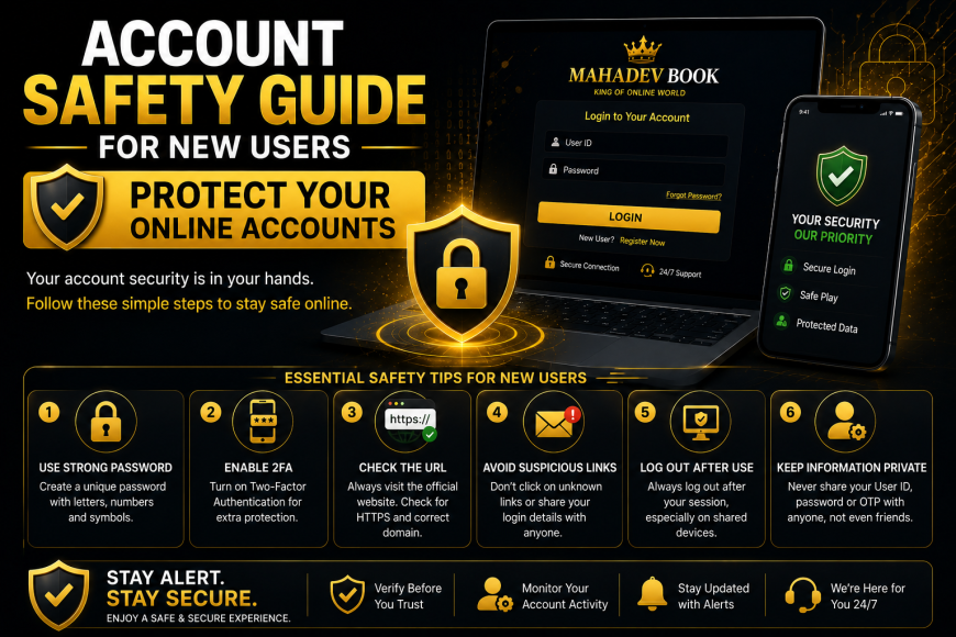 Account Safety Guide for New Users: Protect Your Online Accounts