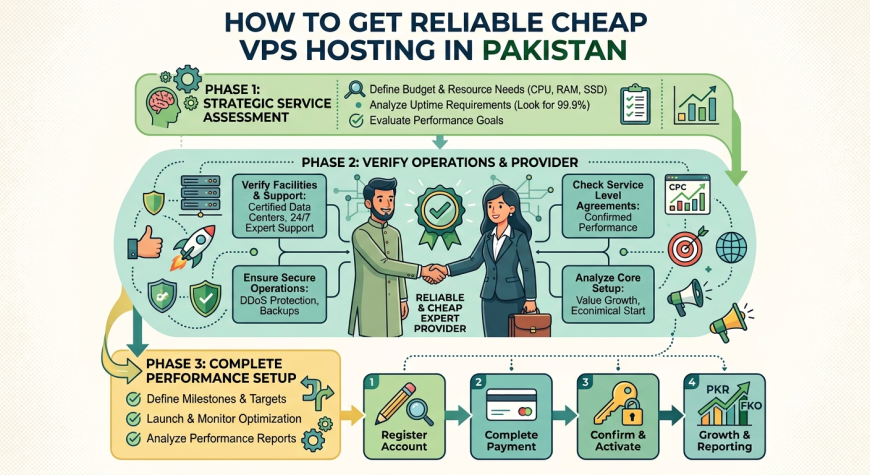 How to Get Reliable Cheap VPS Hosting in Pakistan