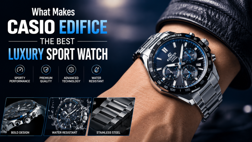 What Makes Casio Edifice the Best Luxury Sport Watch