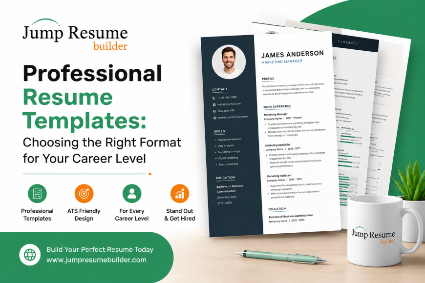 Professional Resume Templates: Choosing the Right Format for Your Career Level