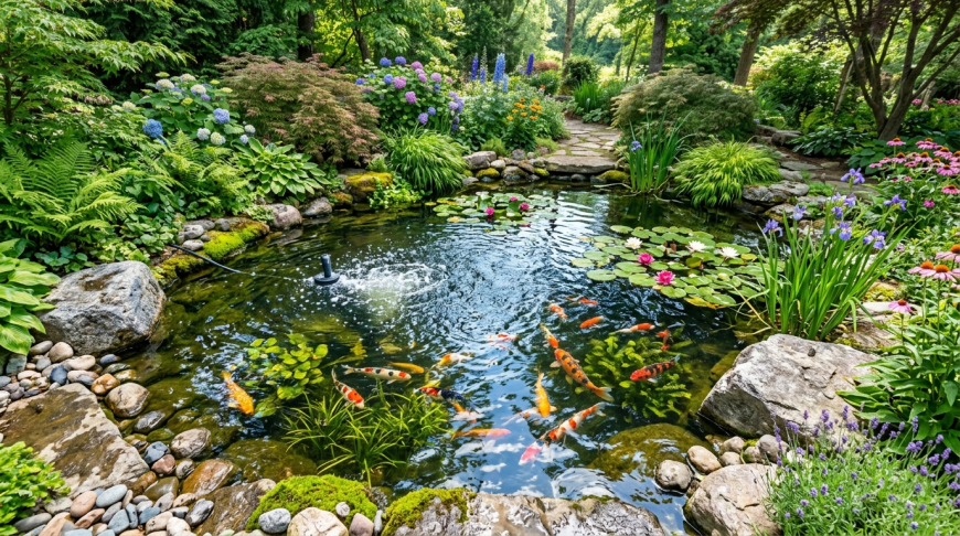 The Importance of Water Circulation in Garden Ponds