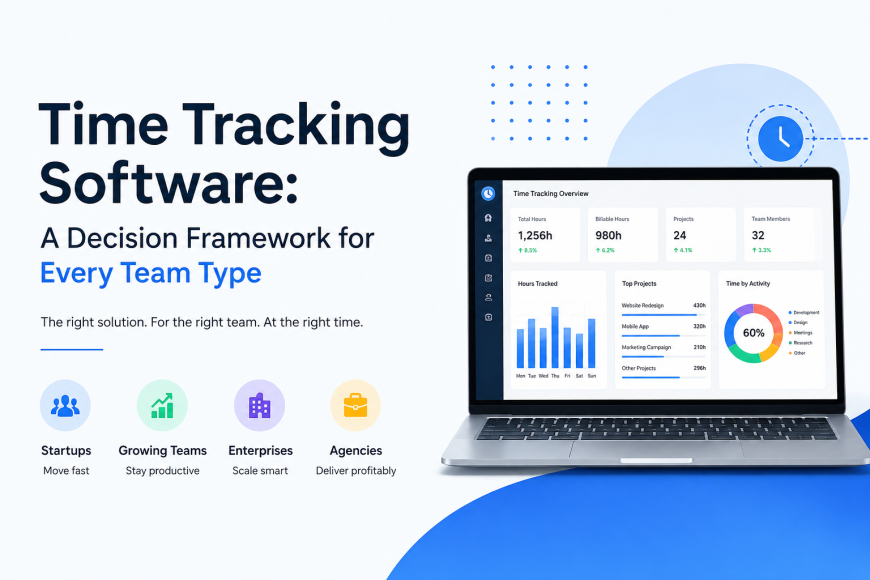 Time Tracking Software: A Decision Framework for Every Team Type