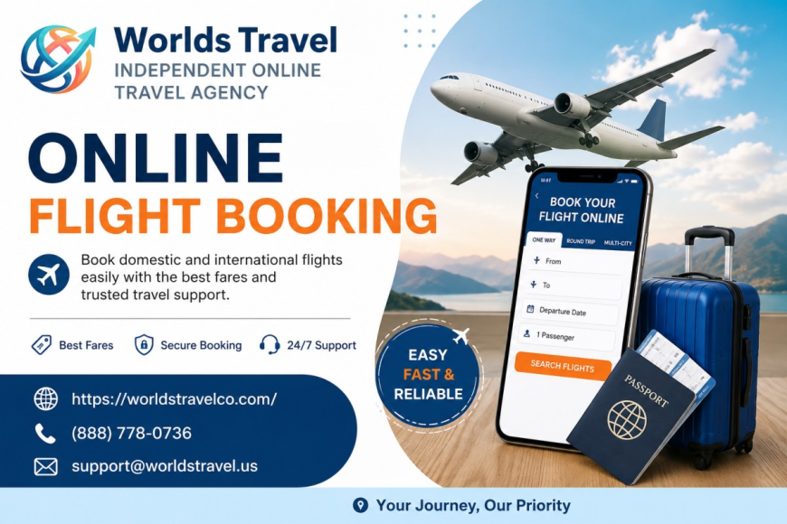 Online Flight Booking: A Complete Guide to Fast, Secure, and Affordable Air Travel