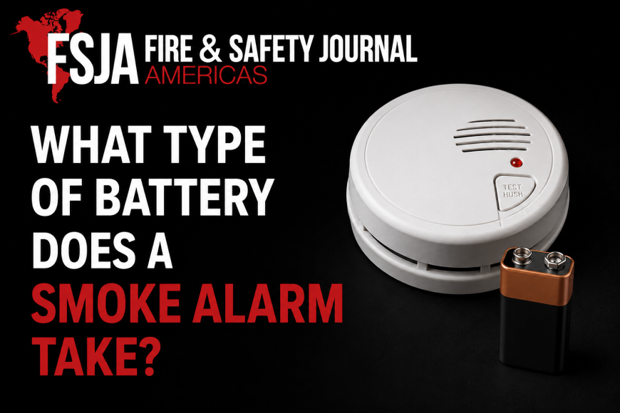 What Type of Battery Does a Smoke Alarm Take for Long-Lasting Performance?
