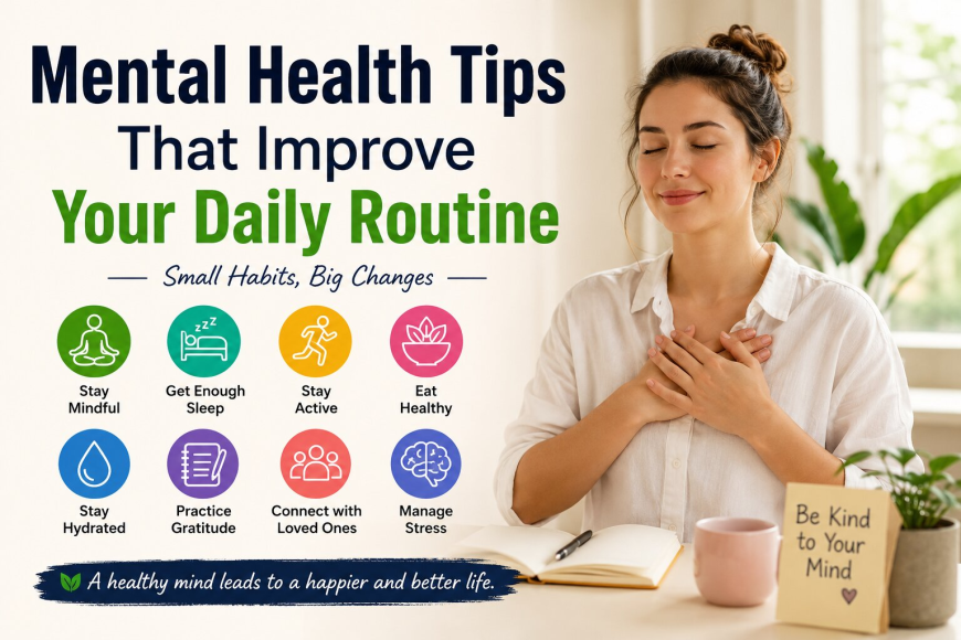 Mental Health Tips That Improve Your Daily Routine