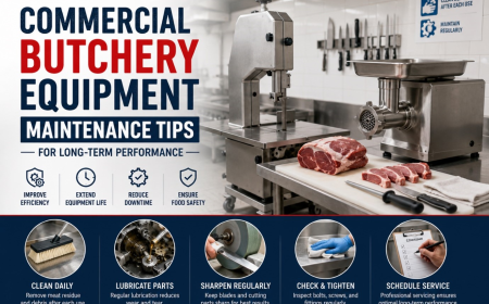 Commercial Butchery Equipment Maintenance Tips for Long-Term Performance