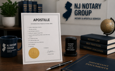 How to Get Apostille in New Jersey without Feeling Confused by the Process