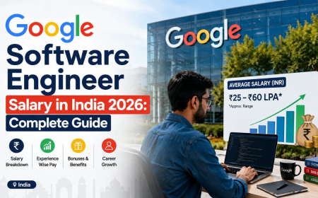 Google Software Engineer Salary in India 2026: Complete Guide
