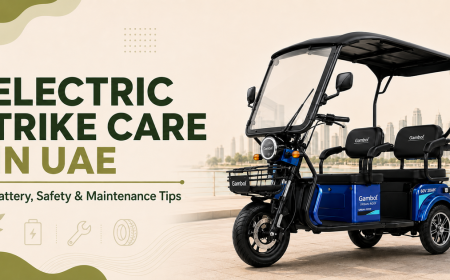 How to Keep an Electric Tricycle Reliable in UAE Weather