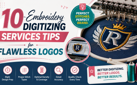 10 Embroidery Digitizing Services Tips for Flawless Logos